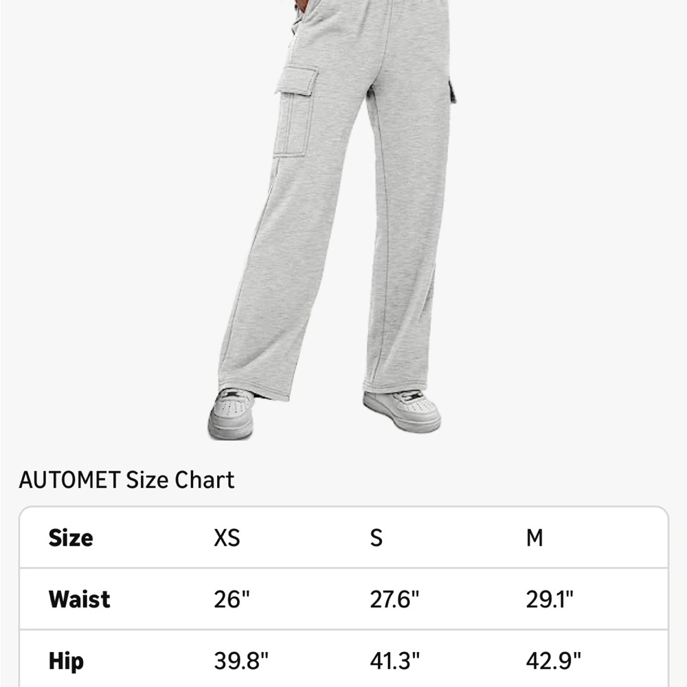 Stylish Gray Cargo Joggers for Women - Picture 5 of 5